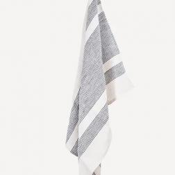 Woven Multi Stripe Tea Towel image