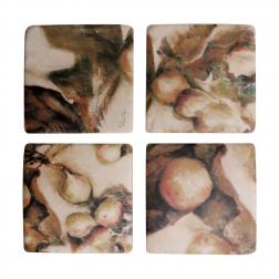 Set of 4 Ivy & fig Coasters image