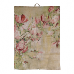 Magnolia Limone Linen Tea Towel image