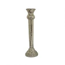 Column Antique Siver Candlestick image