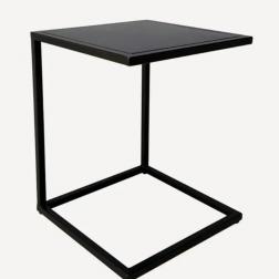 Square Couch Side Table Black image