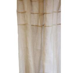 Clichy French Linen Sheer Curtain with Pin Tucks image