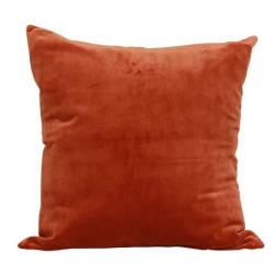 Velvet Cushion burnt Orange image