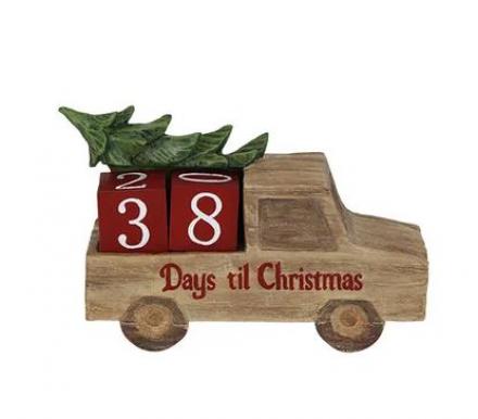 Days 'Till Christmas Truck image