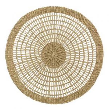 Open Weave Round Natural Placemat image