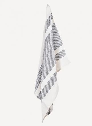 Woven Multi Stripe Tea Towel image